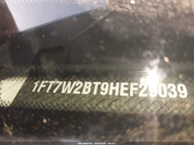 Продаж на аукціоні авто 2017 Ford F-250 Xl, vin: 1FT7W2BT9HEF29039, номер лоту: 45089182