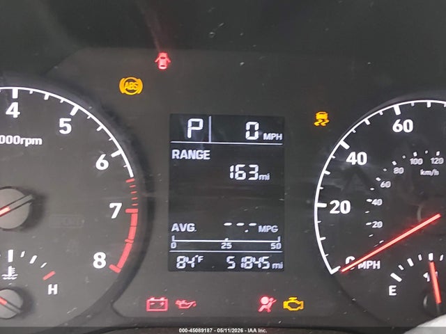45089187 :رقم المزاد ، 3KPC24A61ME139102 vin ، 2021 Hyundai Accent Se مزاد بيع