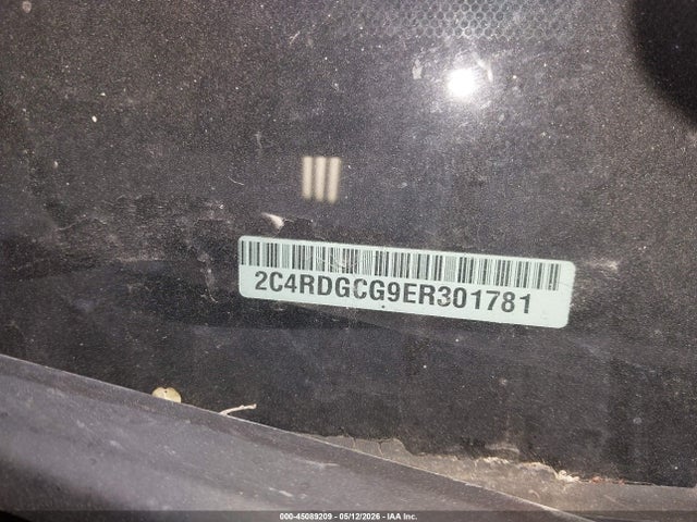 Aukcja sprzedaży 2014 Dodge Grand Caravan Sxt, vin: 2C4RDGCG9ER301781, numer aukcji: 45089209