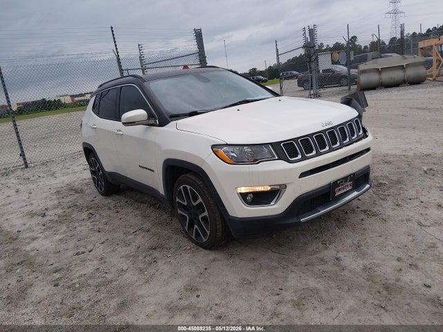 45089235 :رقم المزاد ، 3C4NJCCB9KT652817 vin ، 2019 Jeep Compass Limited Fwd مزاد بيع