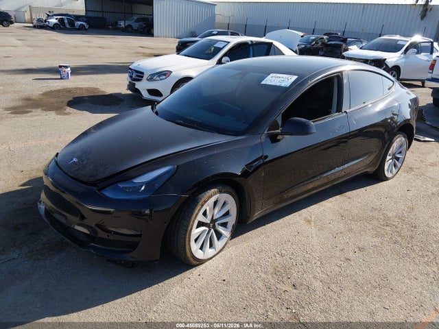 Tesla Model 3 Rear-wheel Drive 2022 5YJ3E1EA7NF299453 Image 2