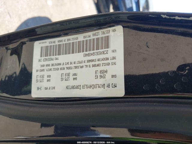 Продажа на аукционе авто 2006 Chrysler 300 Touring, vin: 2C3KA53G16H438403, номер лота: 45089276