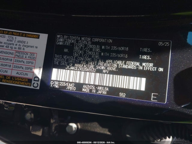 Lexus NX 350H 2025 JTJAKCEZXS2065532 Image 9