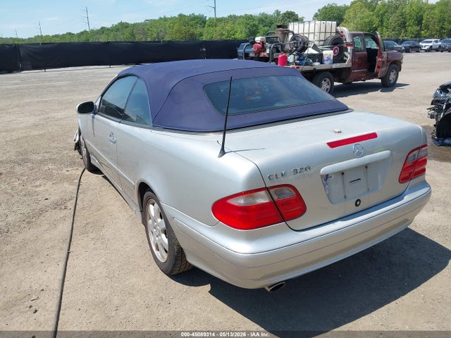 2001 Mercedes-benz Clk 320 მანქანა იყიდება აუქციონზე, vin: WDBLK65G41T064363, აუქციონის ნომერი: 45089314
