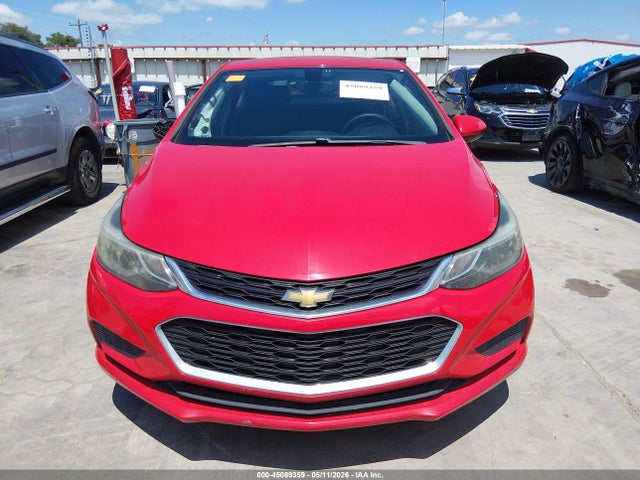45089359 :رقم المزاد ، 1G1BE5SM6H7157888 vin ، 2017 Chevrolet Cruze Lt Auto مزاد بيع