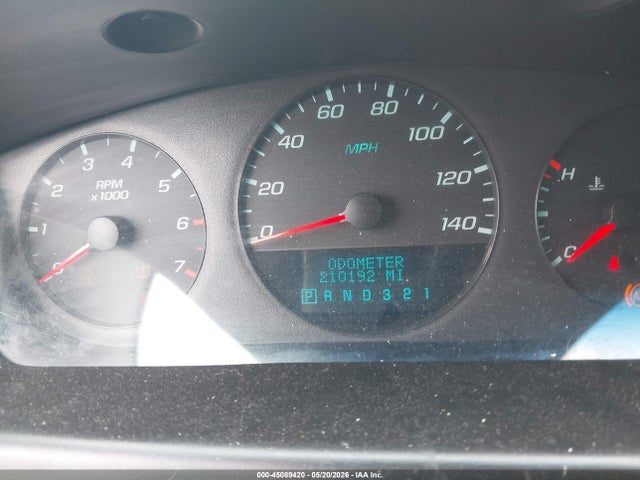 2010 Chevrolet Impala Ls მანქანა იყიდება აუქციონზე, vin: 2G1WA5EK5A1156077, აუქციონის ნომერი: 45089420