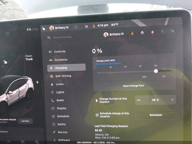 Продажа на аукционе авто 2024 Tesla Model Y Long Range Dual Motor All-wheel Drive, vin: 7SAYGAEE3RF163784, номер лота: 45089454