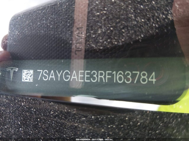 Продажа на аукционе авто 2024 Tesla Model Y Long Range Dual Motor All-wheel Drive, vin: 7SAYGAEE3RF163784, номер лота: 45089454