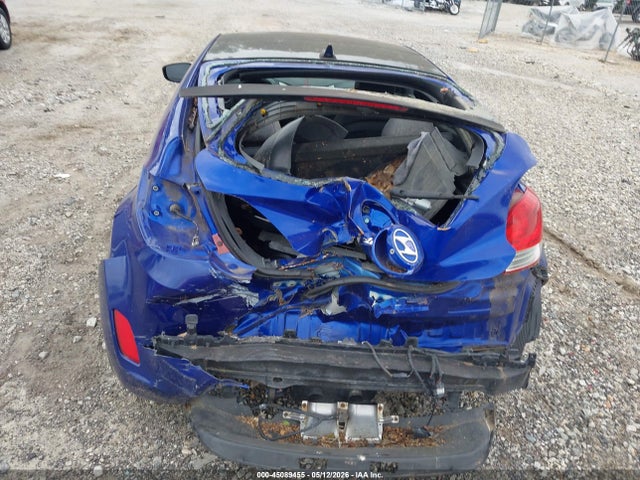 45089455 :رقم المزاد ، KMHTC6AD5CU041399 vin ، 2012 Hyundai Veloster Base W/black مزاد بيع