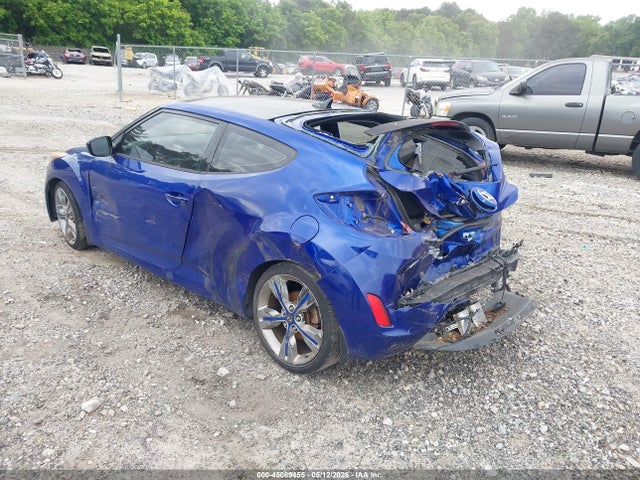 45089455 :رقم المزاد ، KMHTC6AD5CU041399 vin ، 2012 Hyundai Veloster Base W/black مزاد بيع