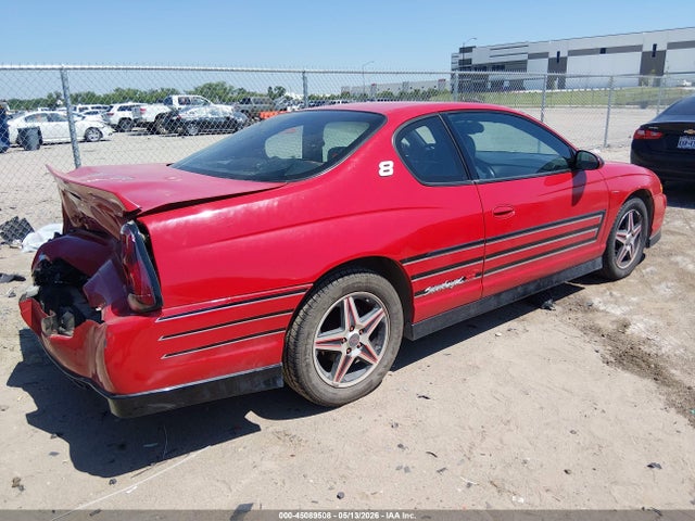 Продаж на аукціоні авто 2004 Chevrolet Monte Carlo Supercharged Ss, vin: 2G1WZ121249350049, номер лоту: 45089508