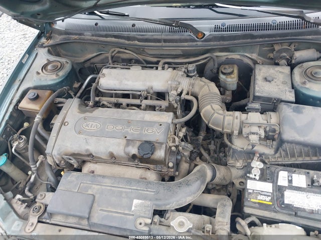 2000 Kia Sephia Ls/ls W/power Pkg მანქანა იყიდება აუქციონზე, vin: KNAFB1212Y5891050, აუქციონის ნომერი: 45089513
