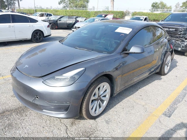 Tesla Model 3 Long Range Dual Motor All-wheel Drive 2022 5YJ3E1EB2NF278762 Image 2