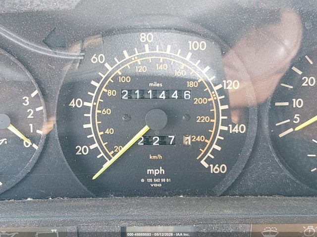 45089593 :رقم المزاد ، WDBCA35D4GA262131 vin ، 1986 Mercedes-benz 420 Sel مزاد بيع