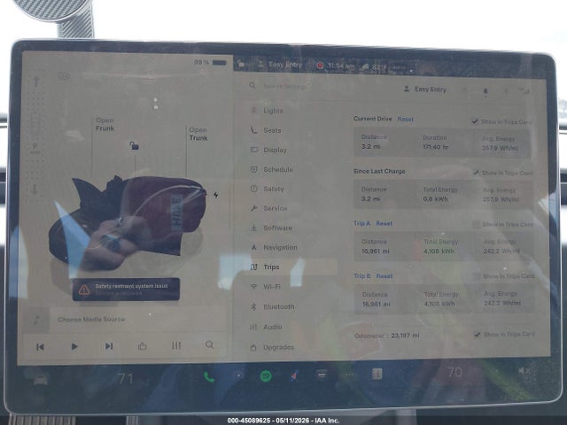 2024 Tesla Model 3 Long Range Dual Motor All-wheel Drive/rear-wheel Drive მანქანა იყიდება აუქციონზე, vin: 5YJ3E1EA0RF872666, აუქციონის ნომერი: 45089625