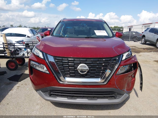 45089634 :رقم المزاد ، 5N1AT3BAXMC711756 vin ، 2021 Nissan Rogue Sv Fwd مزاد بيع