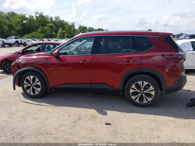 45089634 :رقم المزاد ، 5N1AT3BAXMC711756 vin ، 2021 Nissan Rogue Sv Fwd مزاد بيع