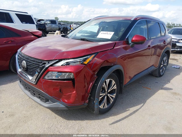 45089634 :رقم المزاد ، 5N1AT3BAXMC711756 vin ، 2021 Nissan Rogue Sv Fwd مزاد بيع