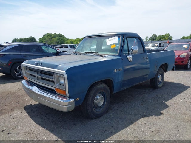 1989 Dodge D-series D150 მანქანა იყიდება აუქციონზე, vin: 1B7FE16X3KS025102, აუქციონის ნომერი: 45089637