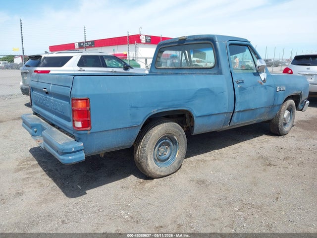 1989 Dodge D-series D150 მანქანა იყიდება აუქციონზე, vin: 1B7FE16X3KS025102, აუქციონის ნომერი: 45089637