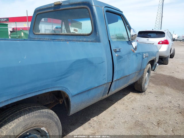 1989 Dodge D-series D150 მანქანა იყიდება აუქციონზე, vin: 1B7FE16X3KS025102, აუქციონის ნომერი: 45089637
