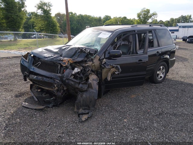 2006 Honda Pilot Ex-l მანქანა იყიდება აუქციონზე, vin: 5FNYF18606B019433, აუქციონის ნომერი: 45089753