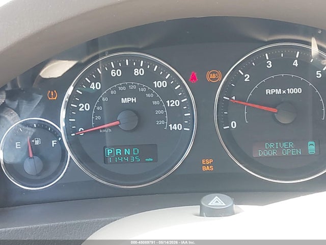 2007 Jeep Grand Cherokee Laredo მანქანა იყიდება აუქციონზე, vin: 1J8GR48K77C537662, აუქციონის ნომერი: 45089791