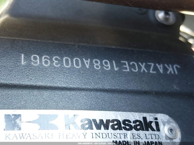 Продаж на аукціоні авто 2008 Kawasaki Zx1000 E, vin: JKAZXCE168A003961, номер лоту: 45089815