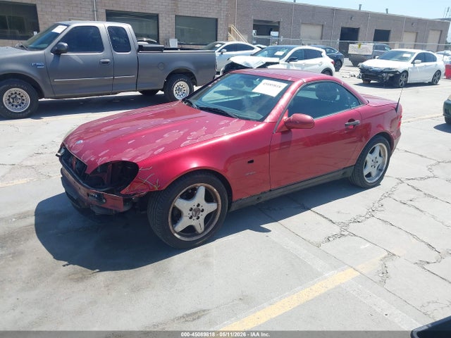 1999 Mercedes-benz Slk 230 Kompressor მანქანა იყიდება აუქციონზე, vin: WDBKK47F8XF091450, აუქციონის ნომერი: 45089818