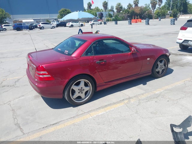 1999 Mercedes-benz Slk 230 Kompressor მანქანა იყიდება აუქციონზე, vin: WDBKK47F8XF091450, აუქციონის ნომერი: 45089818