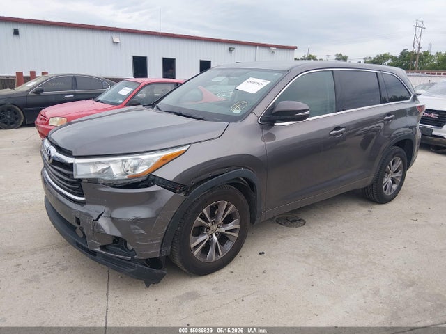 2015 Toyota Highlander Le Plus V6 მანქანა იყიდება აუქციონზე, vin: 5TDZKRFH9FS084490, აუქციონის ნომერი: 45089829