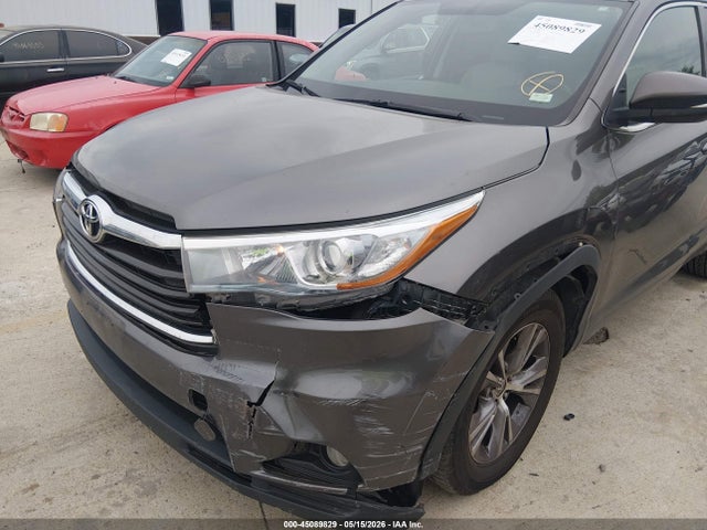 2015 Toyota Highlander Le Plus V6 მანქანა იყიდება აუქციონზე, vin: 5TDZKRFH9FS084490, აუქციონის ნომერი: 45089829