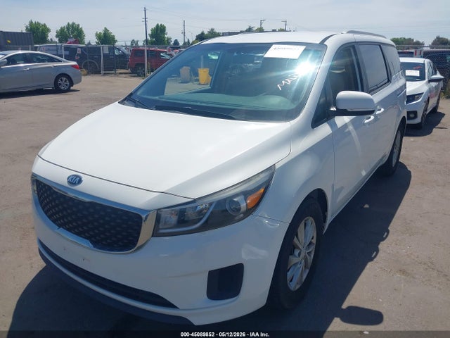 45089852 :رقم المزاد ، KNDMB5C17G6183305 vin ، 2016 Kia Sedona Lx مزاد بيع