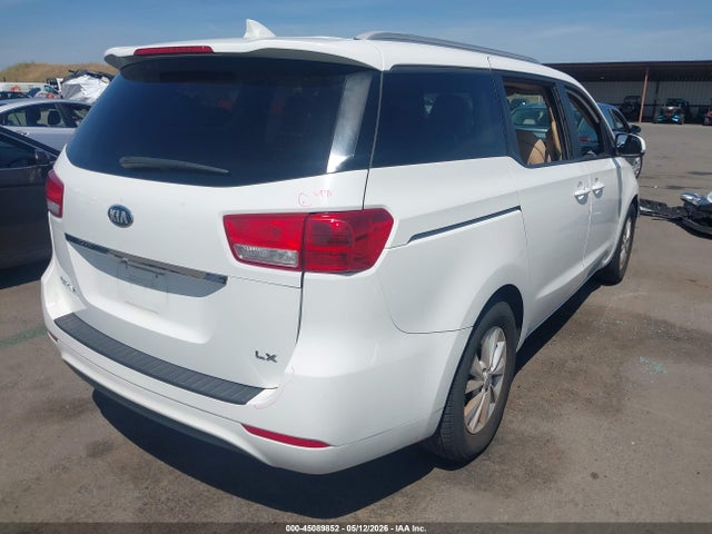 45089852 :رقم المزاد ، KNDMB5C17G6183305 vin ، 2016 Kia Sedona Lx مزاد بيع