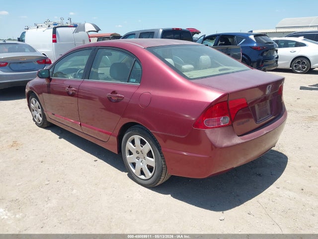 Aukcja sprzedaży 2007 Honda Civic Lx, vin: 1HGFA15527L123293, numer aukcji: 45089911