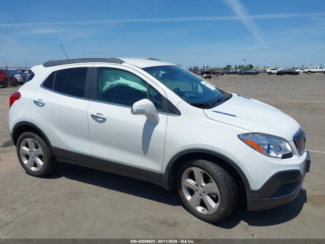 45089922 :رقم المزاد ، KL4CJASB3GB655857 vin ، 2016 Buick Encore مزاد بيع