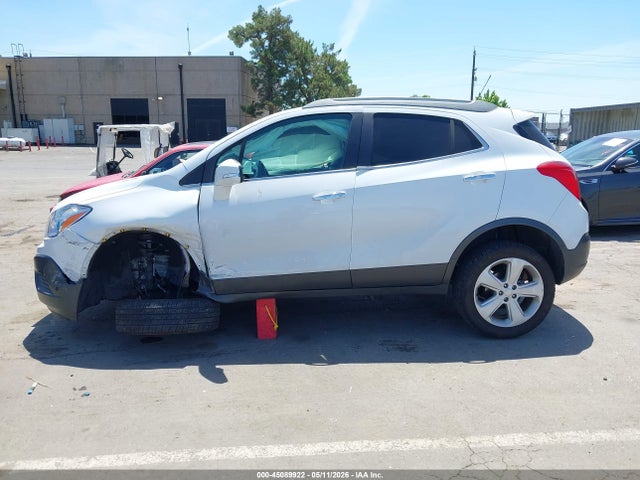 45089922 :رقم المزاد ، KL4CJASB3GB655857 vin ، 2016 Buick Encore مزاد بيع