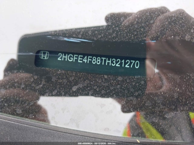 2HGFE4F88TH321270 Honda Civic Hybrid Sport/sport Touring