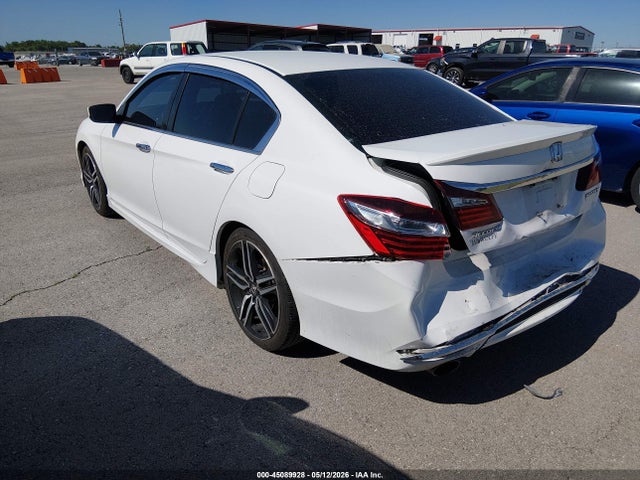 Продажа на аукционе авто 2016 Honda Accord Sport, vin: 1HGCR2F5XGA132416, номер лота: 45089928