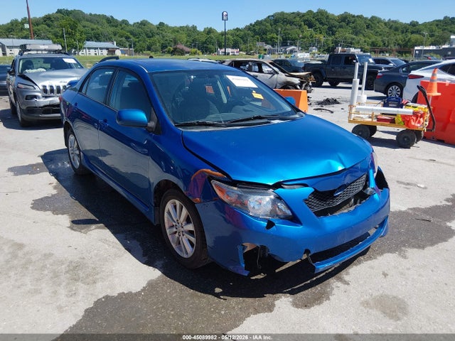 45089982 :رقم المزاد ، 2T1BU4EE4AC380198 vin ، 2010 Toyota Corolla S مزاد بيع