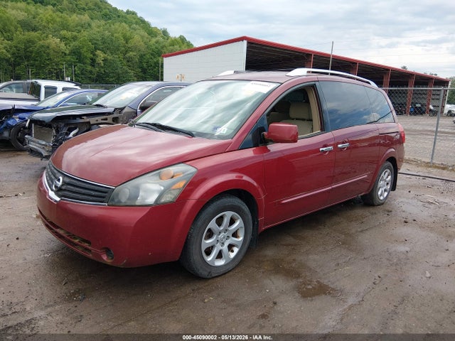 Продажа на аукционе авто 2008 Nissan Quest 3.5 S, vin: 5N1BV28U18N119277, номер лота: 45090002