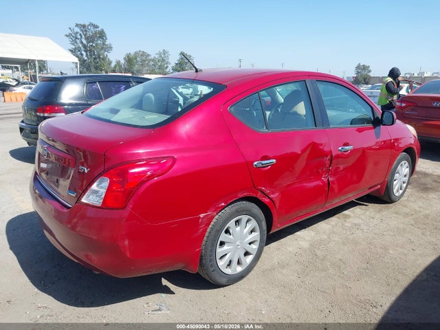 2012 Nissan Versa 1.6 Sv მანქანა იყიდება აუქციონზე, vin: 3N1CN7AP6CL929946, აუქციონის ნომერი: 45090043