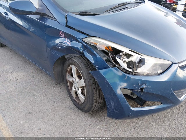 Продажа на аукционе авто 2014 Hyundai Elantra Se, vin: KMHDH4AE9EU199329, номер лота: 45090048