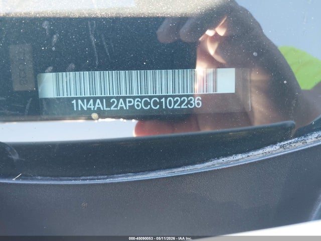 Aukcja sprzedaży 2012 Nissan Altima 2.5 S, vin: 1N4AL2AP6CC102236, numer aukcji: 45090053