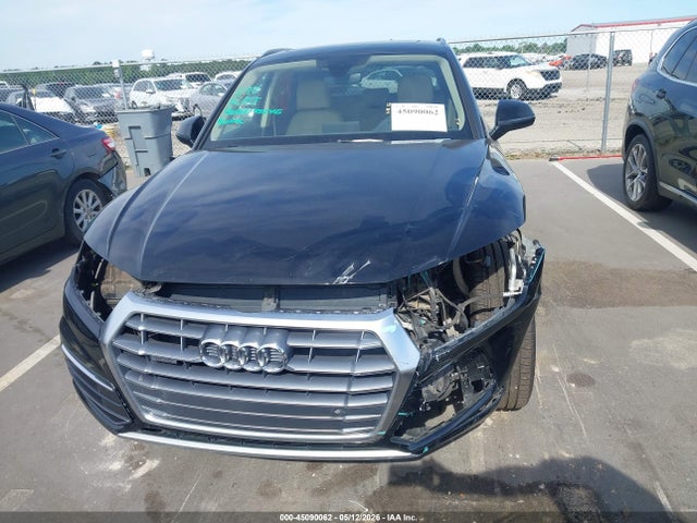 2018 Audi Q5 2.0t Premium/2.0t Tech Premium მანქანა იყიდება აუქციონზე, vin: WA1BNAFY3J2203316, აუქციონის ნომერი: 45090062