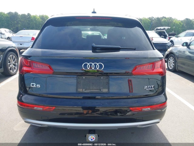 2018 Audi Q5 2.0t Premium/2.0t Tech Premium მანქანა იყიდება აუქციონზე, vin: WA1BNAFY3J2203316, აუქციონის ნომერი: 45090062