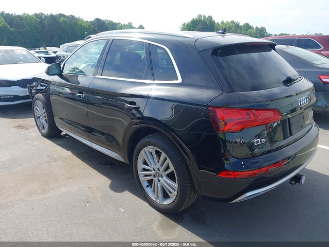 2018 Audi Q5 2.0t Premium/2.0t Tech Premium მანქანა იყიდება აუქციონზე, vin: WA1BNAFY3J2203316, აუქციონის ნომერი: 45090062