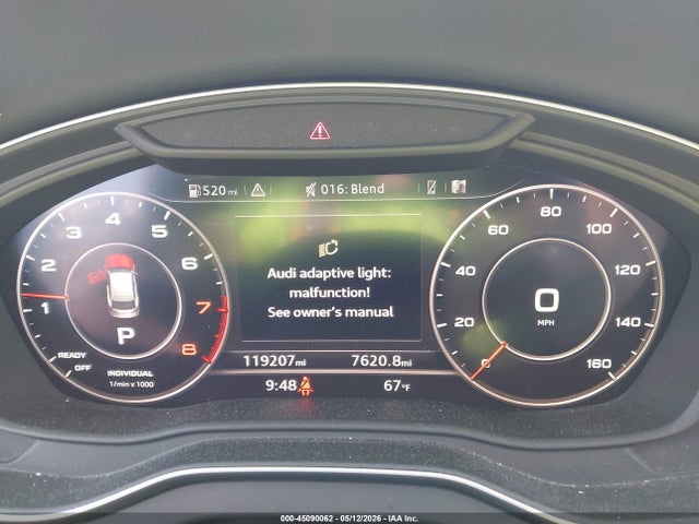 2018 Audi Q5 2.0t Premium/2.0t Tech Premium მანქანა იყიდება აუქციონზე, vin: WA1BNAFY3J2203316, აუქციონის ნომერი: 45090062