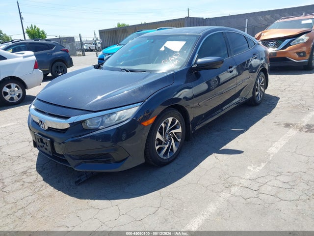 2017 Honda Civic Ex მანქანა იყიდება აუქციონზე, vin: 2HGFC2F77HH572791, აუქციონის ნომერი: 45090100