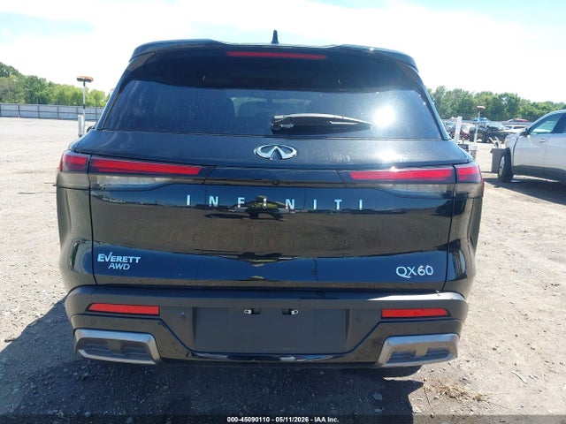 2025 Infiniti Qx60 Sensory Awd მანქანა იყიდება აუქციონზე, vin: 5N1AL1GS5SC353307, აუქციონის ნომერი: 45090110